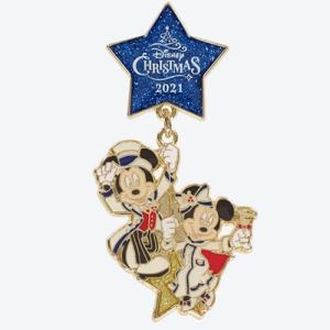 ピンバッジ　イッツ・クリスマスタイム　2021限定　東京ディズニーシー限定｜dodo-collection