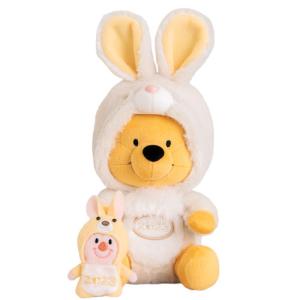 Disney ねずみ年 くまのプーさん ぬいぐるみバッジ ねずみの