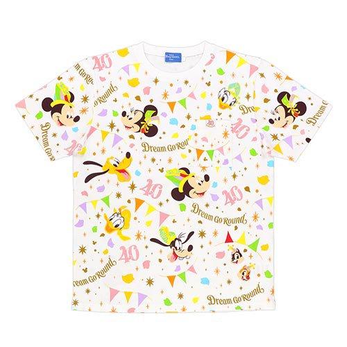 ドリームゴーランド　Tシャツ　ユニセックス　3Lサイズ　東京ディズニーランド　40周年記念限定