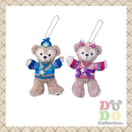 ダッフィー＆シェリーメイ　ぬいぐるみバッジセット　七夕　2014　スペシャルデザイン　東京ディズニー...