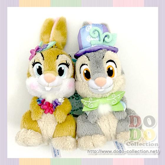 サンパーとんすけ＆ミス・バニー　ぬいぐるみバッジセット　ディズニー　イースター　2016年　東京ディ...