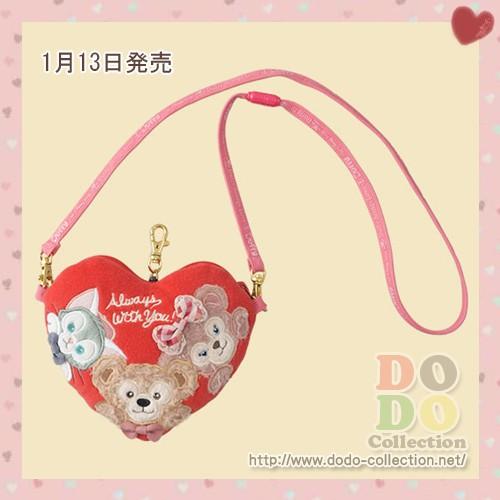 スウィート・ダッフィー　ネックコインケース　ハートシリーズ　2017年　東京ディズニーシー限定　グッ...