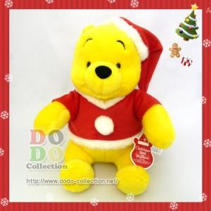 くまのプーさん　サンタクロース　ぬいぐるみ　ディズニー　クリスマス　2014　東京ディズニーリゾート　限定　グッズ　お土産｜dodo-collection