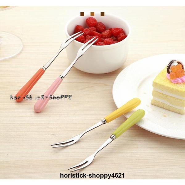 オードブルピン ホール ピック シルバー フルーツピック ロング カラフル パーティー食器 和菓子フ...