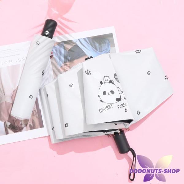 晴雨兼用傘 レディース 自動開閉 折りたたみ傘 軽量 コンパクト 耐風 8本骨 かわいい キャラクタ...