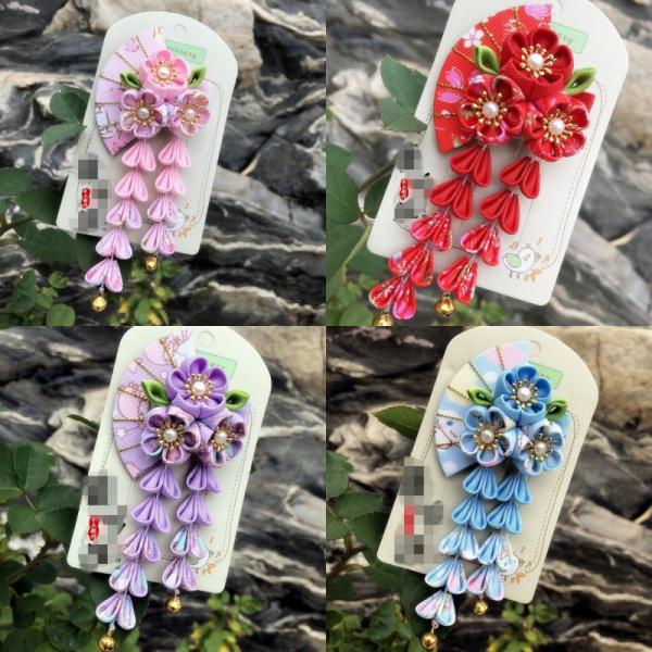 髪飾り 和装用 浴衣 成人式 七五三 卒業式 入学式 髪留め 753 子供用 キレイ 可愛い