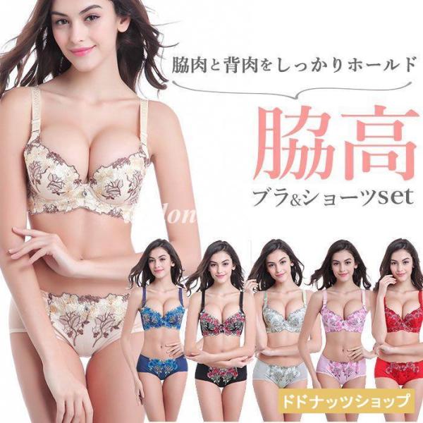 ブラジャー ショーツ セット  下着 レディース セット ブラショーツ 綺麗 レース 夜  パンツ ...