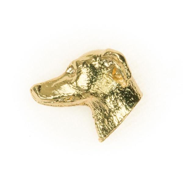 【※要 発送期間 約1〜3ヶ月】 イタリアングレイハウンド イギリス製 22ctゴールドメッキ アー...