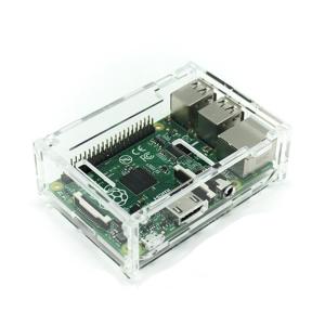 Raspberry Pi B+ ラズベリー パイ MODEL B PLUS クリア ケース : Dog