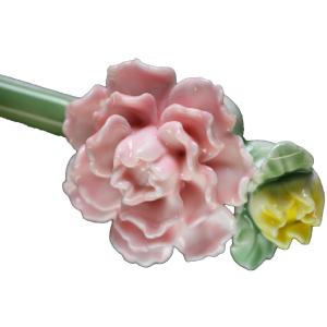 セラミック 牡丹 簪 かんざし ヘア アクセサ...の詳細画像1
