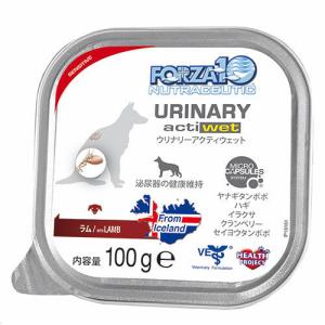 100g×18缶 　FORZA10 ウリナリー　アクティウェット 泌尿器ケア療法食 100g×18缶 フォルツァ10 フォルツァディエチ｜dog-k9