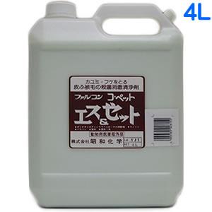 昭和化学 コペット 薬用S&Zシャンプー 4L 業務用サイズ｜dog-penet