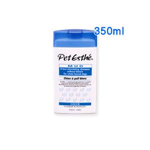 【新品・未使用】ペットエステ マッドシャンプー 白毛犬用 350mL 5本セット ニチドウ ペットエステ マッドシャンプー 白毛犬用 350ml : 豊富な品
