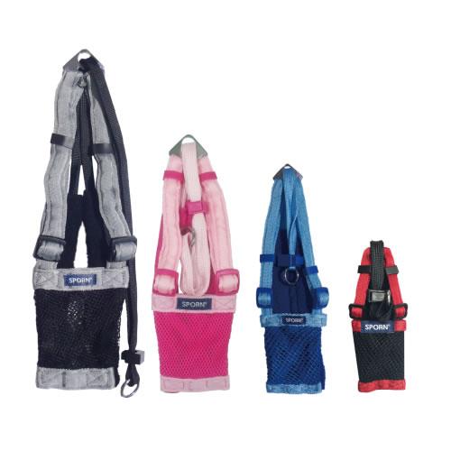 プラッツ スポーン メッシュハーネス M (レッド、シルバー、ピンク、ライトブルー)