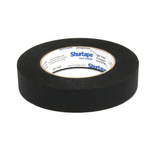 Shurtape(シュアーテープ) CP-743 マスキングテープ 1インチ (ブラック 24mm巾...