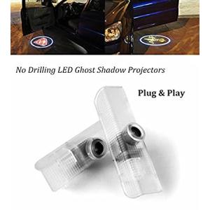 Femitu Ghost Shadow Lights Easy Installation Car Door LED Logo Projector fo