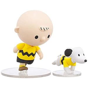 UDF ウルトラディテールフィギュア PEANUTS シリーズ11 CHARLIE BROWN & SNOOPY 全高約94/42mm 塗装済み 完成