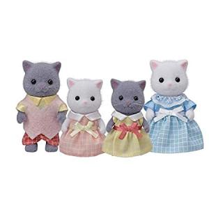 Calico Critters ペルシャ猫家族 人形 ドールハウス フィギュア コレクター向けおもちゃ 3インチ