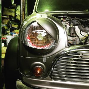 d*o様 2022年度製　ドッグハウス　ローバーミニMK3用グリルマフラー中古品 doghouse-dhr_dhr-100106