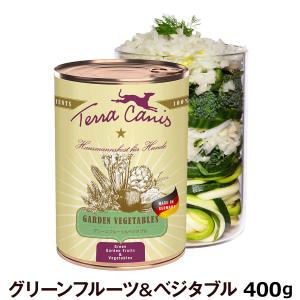 テラカニス ガーデンベジタブル グリーンフルーツ＆ベジタブル缶 400g