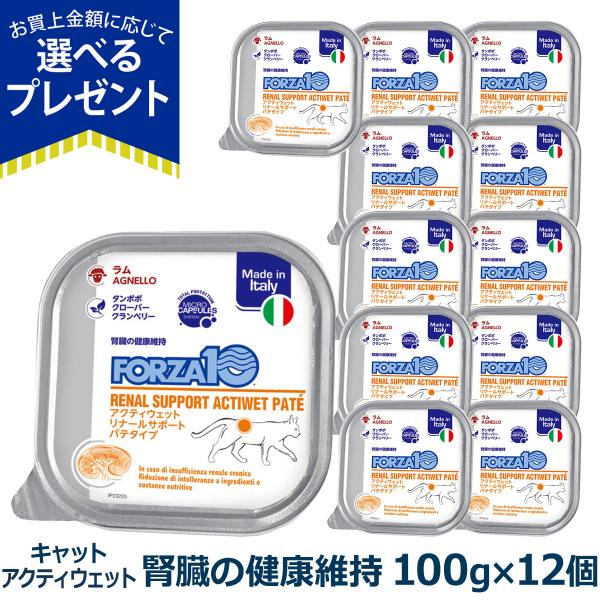 (選べるプレゼント付き)フォルツァ10 FORZA10 リナール アクティウェット キャット 100...