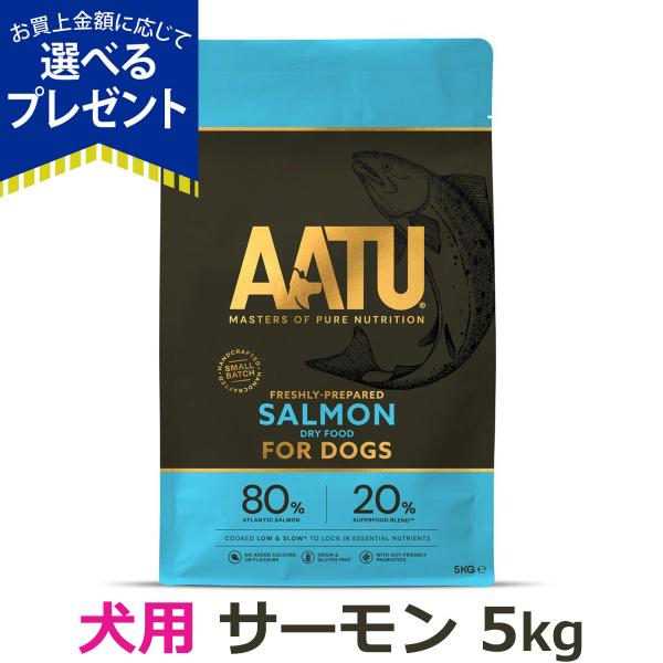 ［2026年4月1日価格改定］AATU（アートゥー） ドッグフード サーモン 5kg ドライフード ...