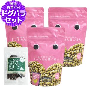 ドットわんごはん 鶏ごはん 500g×3袋＋国産鹿肉ジャーキー(お試しサイズ) 無添加 ドッグフード 通常2-5ヶ月の賞味期限で出荷｜dogparadise