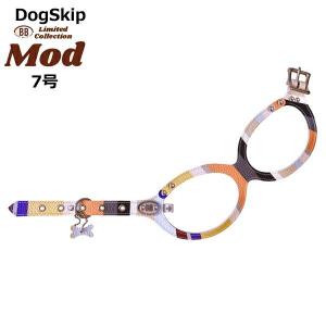 バディーベルト ハーネス 7号 モッド Mod 小型犬 ペット レザー 本革 BUDDYBELT バディベルト 犬用 胴輪 リングハーネス メガネハー｜dogskip