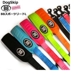 バディーベルト BBスポーツリードLサイズ 小型犬 ペット BUDDYBELT バディベルト 犬用  バディーベルト正規輸入代理店 正規店 BBスポ｜dogskip