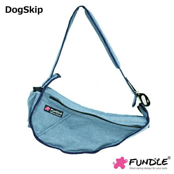 犬用 猫用 ファンドルペットスリング シンプルデニムペットキャリーバッグ スタンダードサイズ fun...