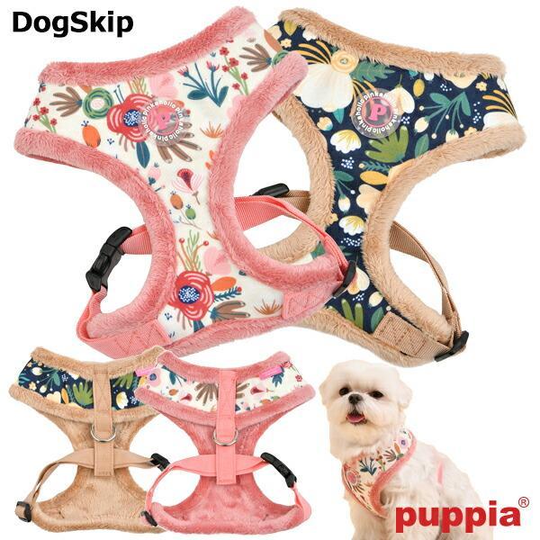 犬用 胴輪 フルールハーネス：S,M,Lサイズ 小型犬 犬 ピンカホリック pinkaholic n...