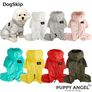 犬用PAエアーカバーロール オールインワン つなぎ レインコート：S,SM,M,ML,L,XLサイズ パピーエンジェル ペット用 ドッグ Puppy｜dogskip