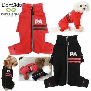 犬用 PAアクティブポーラルオーバーオール 男の子用(女の子もOK) / S,SM,M,ML,L,XLサイズ パピーエンジェル つなぎ オールインワ｜dogskip