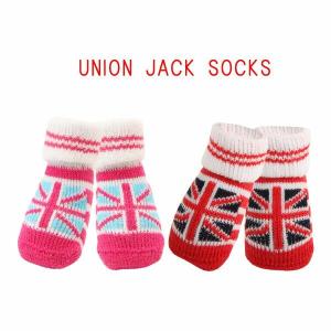 ユニオンジャックソックス 犬用靴下 ：S,M,Lサイズ UNION JACK SOCKS PUPPIA パピア pamd-so070 犬 犬用 ペッ｜dogskip