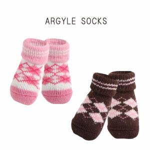 アーガイルソックス 犬用靴下 ：S,M,Lサイズ ARGYLE SOCKS PUPPIA パピア pamd-so072 犬 犬用 ペット ドッグ｜dogskip