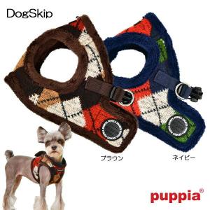 犬用 胴輪 ジョリーハーネスB：XLサイズ 小型犬 犬 PUPPIA パピア ペット ドッグ｜dogskip