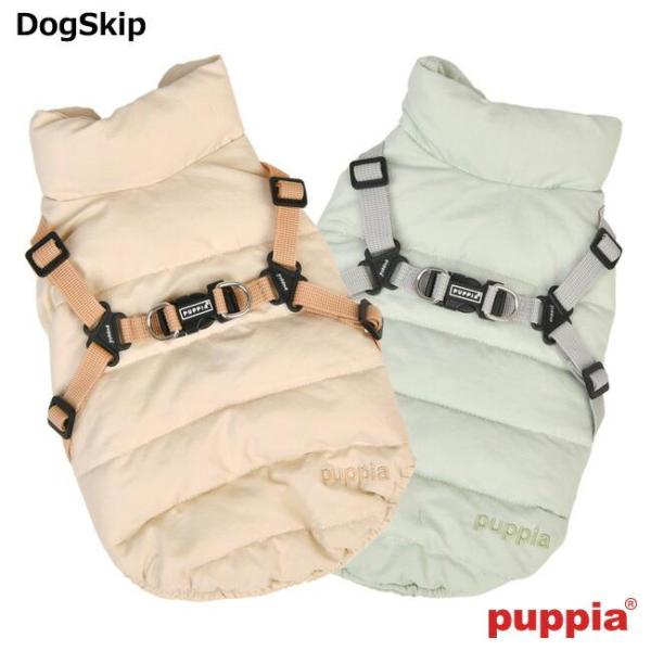 パピアコットンタッチハーネスジャンパー：S,M,Lサイズ PUPPIA パピア ペット ドッグ 犬用...