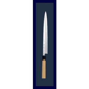 和包丁 銀3（水牛柄） 柳刃 8寸【堺菊守 河村刃物】 : 相互商会