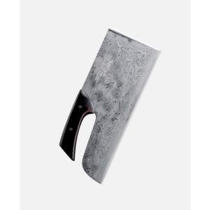 仙助 麺切り包丁 蕎麦包丁 ダマスカス 鏡面仕上げ 安来鋼青紙二号