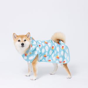 犬服 レインコート 犬 カモフラ いちご シト...の詳細画像2