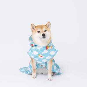 犬服 レインコート 犬 カモフラ いちご シト...の詳細画像1