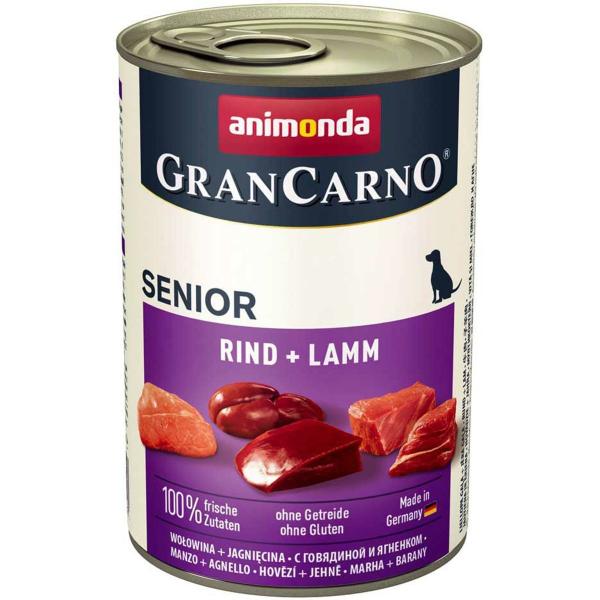 アニモンダ 犬用 グランカルノ ウェット シニア 牛肉・子羊肉 400g