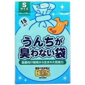 BOS うんちが臭わない袋 Sサイズ 200枚入り （ペット用） : ドッグ