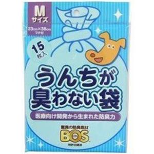 BOS うんちが臭わない袋 Sサイズ 200枚入り （ペット用） : ドッグ