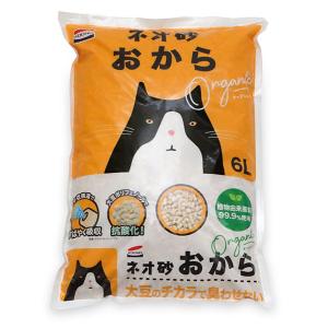 コーチョー ネオ砂 おから 6L ※お一人様2個まで ※お一人様2個まで｜dogworld