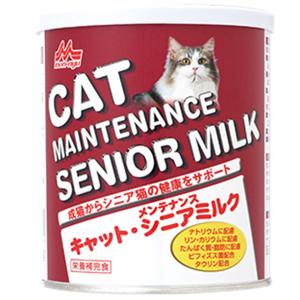 森乳サンワールド キャット メンテナンス シニアミルク 成猫用 シニア猫用 280g｜dogworld