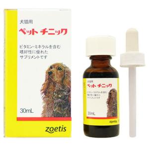 ゾエティス・ジャパン 犬猫用 ペットチニック 30ml｜dogworld