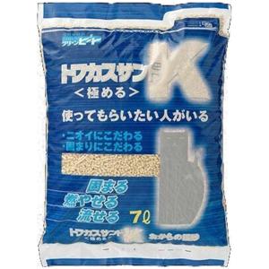 ［終売］ペグテック トフカスサンドK 7L×4［猫砂ケース販売］［送料無料］［同梱不可］