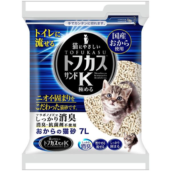 トフカスサンドK 7L×4個入［同梱不可］［送料無料］