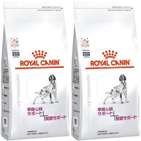 ［2袋セット］ロイヤルカナン 食事療法食 犬用 早期心臓サポート＋関節サポート ドライ 1kg